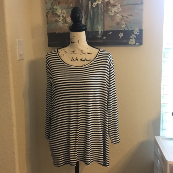 Lane Bryant Tops - Lane Bryant stripped Top